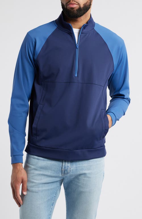 johnnie-O Armstrong Water Resistant Performance Half Zip Pullover in Navy  product