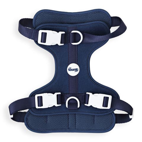 Arlo Adjustable Soft Padded No Pull Pet Harness with 3 Buckles and 3 Leash Clips