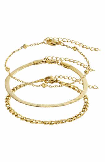 Set of 3 Assorted Chain Bracelets