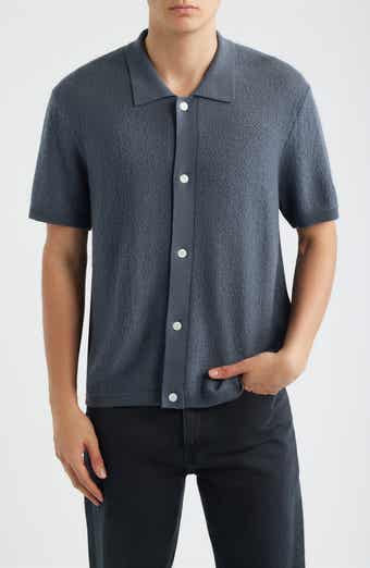 Short Sleeve Wool Cardigan