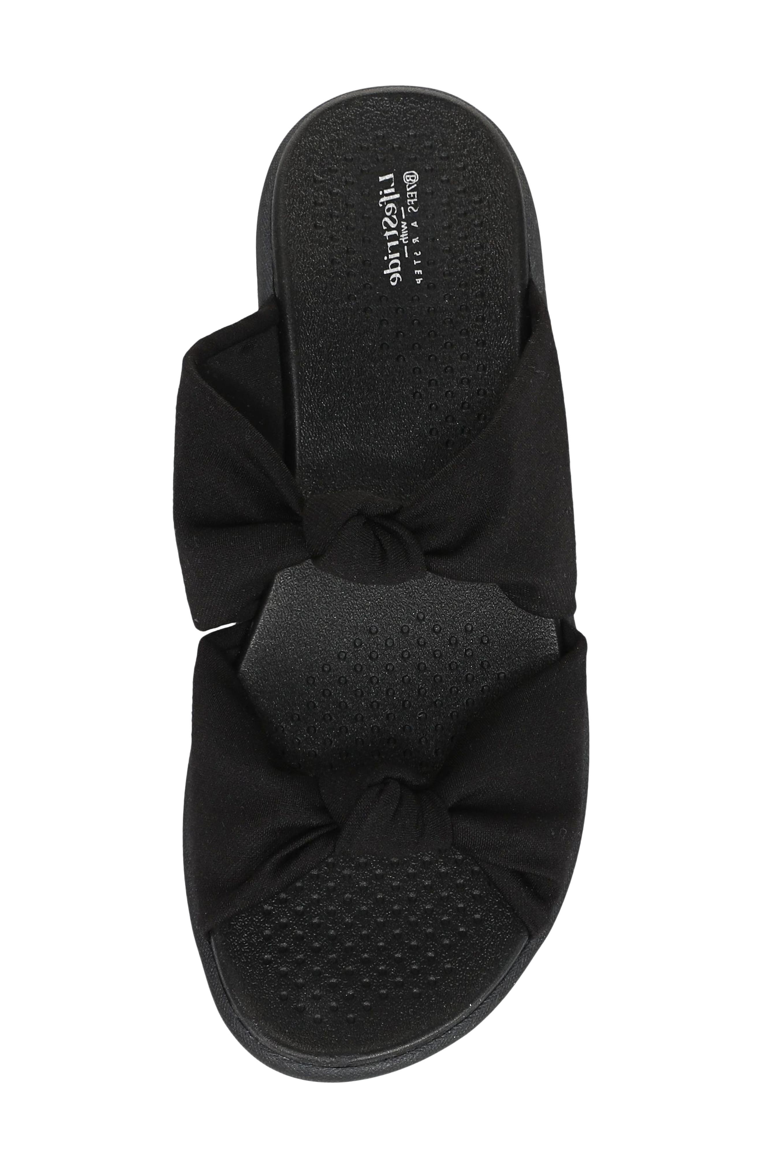 LifeStride Caring Slide Sandal, Alternate, color, Black