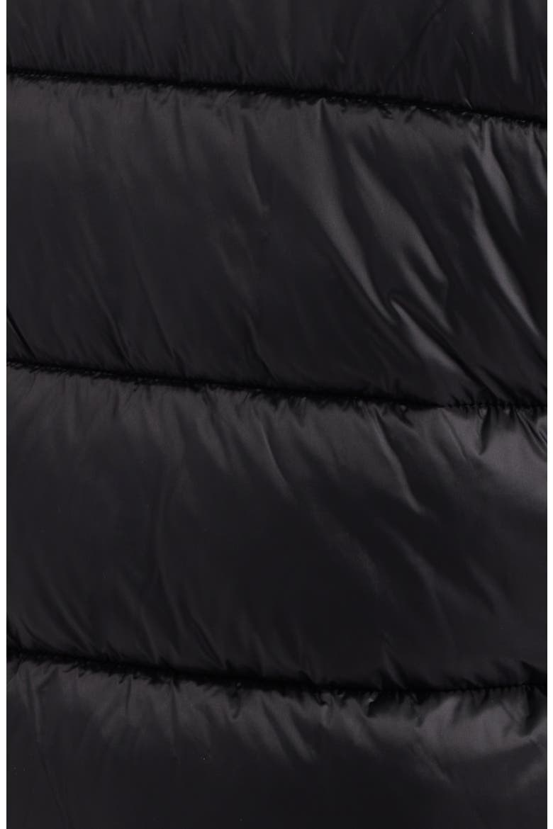 Mei Faux Fur Collar Waterproof Quilted Jacket, Alternate, color, BLACK