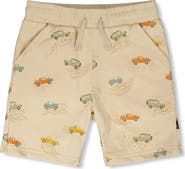 Deux par Deux Elastic Waist Jeep French Terry Shorts