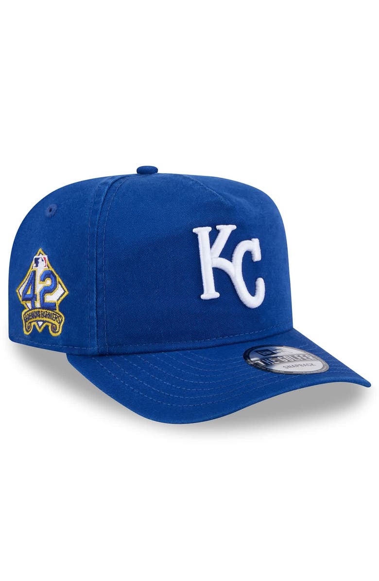 New Era Men's New Era  Royal Kansas City Royals 2025 Jackie Robinson Day Golfer Adjustable Hat, Main, color, Royal