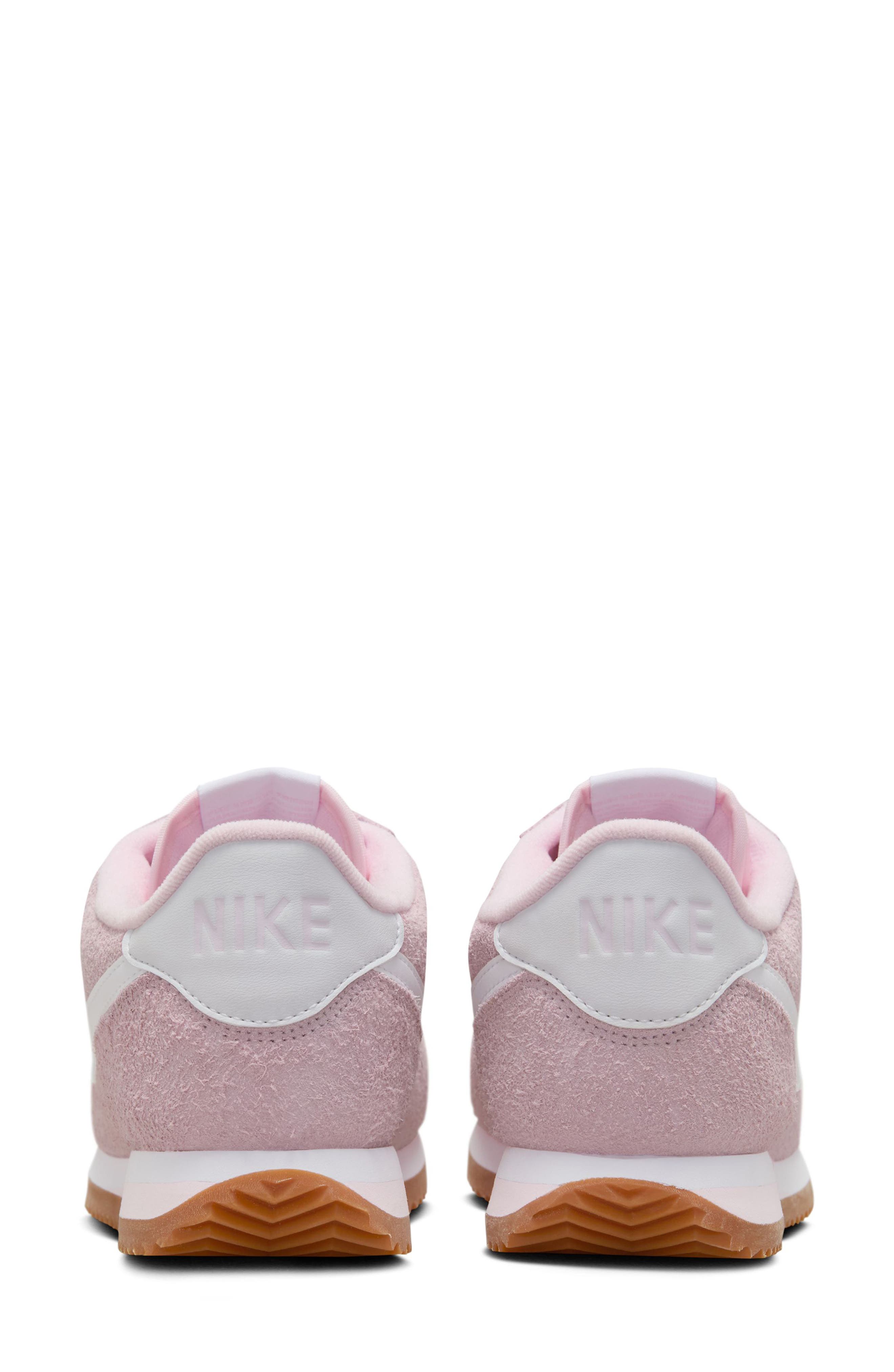 Nike Cortez Vintage Sneaker, Alternate, color, Pink/ White/ Brown