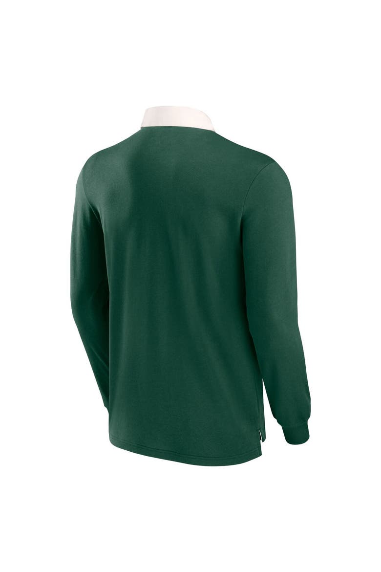 Men's Fanatics Branded Green Portland Timbers Forever Casuals Long Sleeve Striker Polo, Alternate, color, Green
