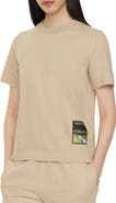 Burberry Landscape Label Cotton T-shirt