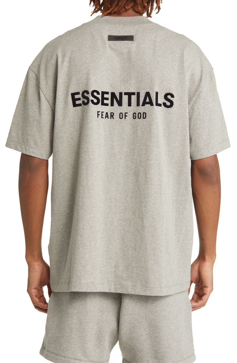 Fear of God Essentials Logo Cotton Graphic Tee, Alternate, color, 