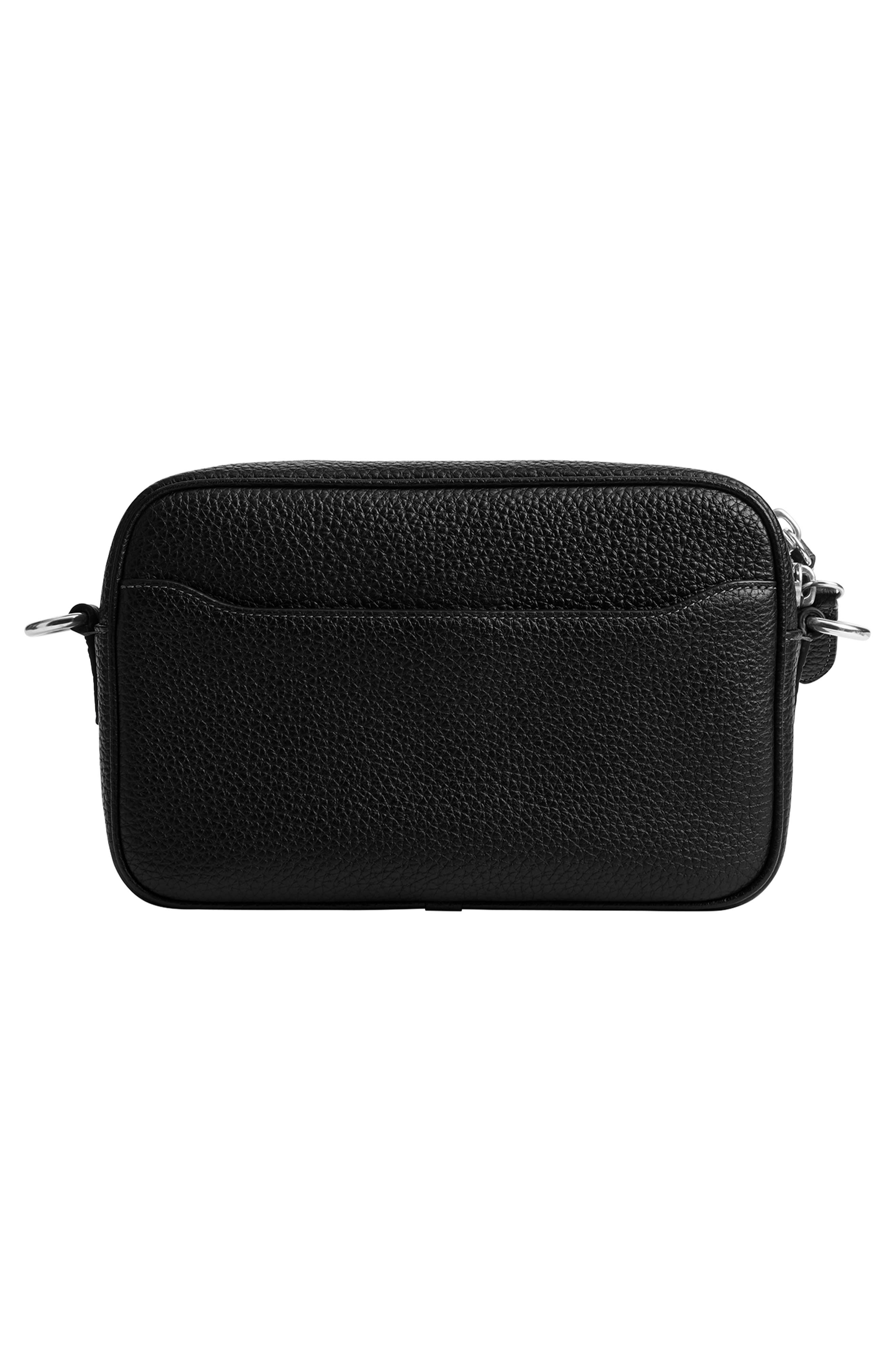 COACH Radio Pebble Leather Camera Bag, Alternate, color, 