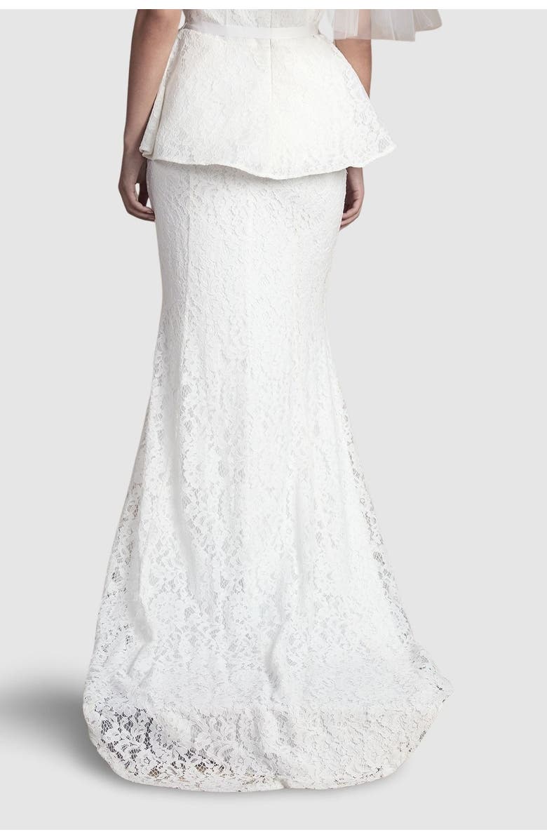 Coast Lace Bridal Maxi Skirt, Alternate, color, Ivory