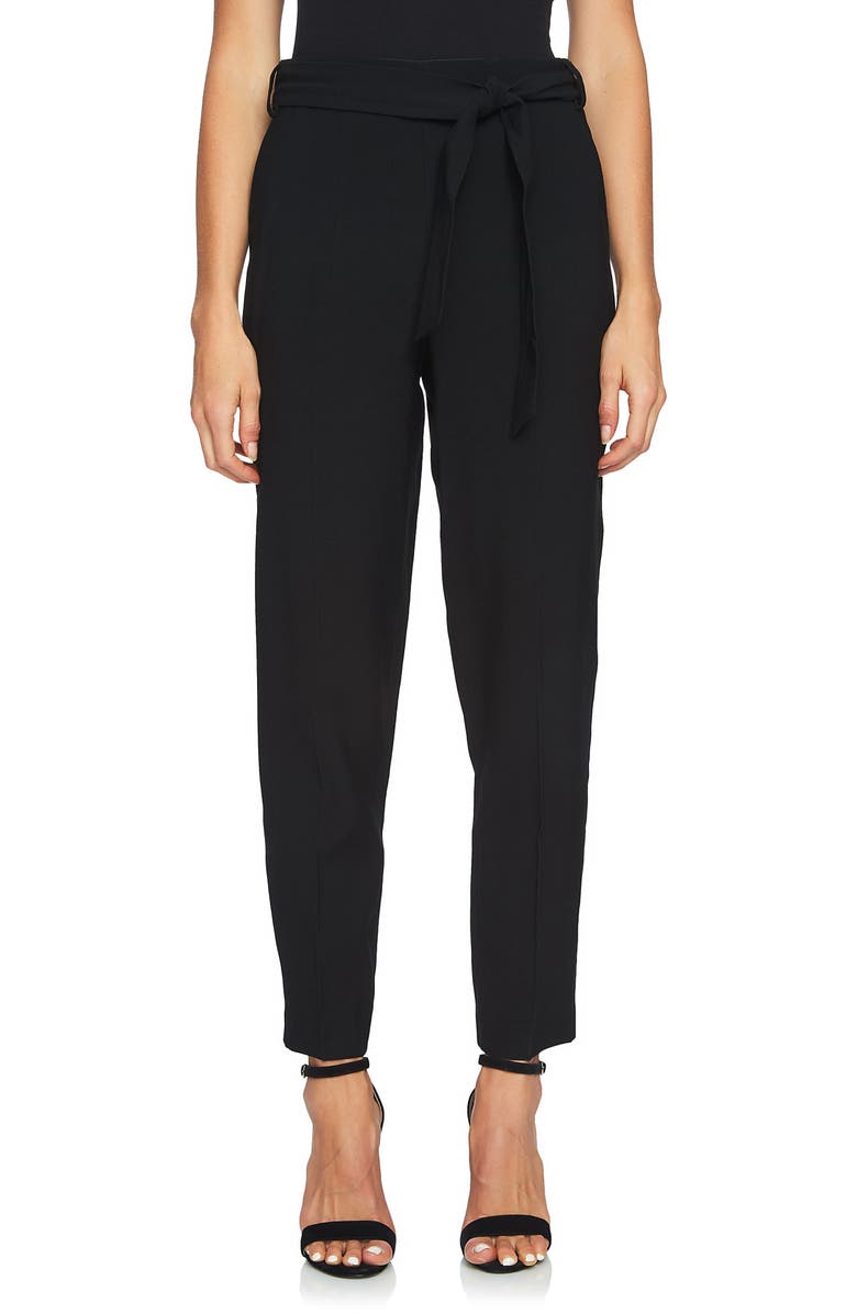 1.STATE Tie Waist Tapered Trousers, Main, color, 