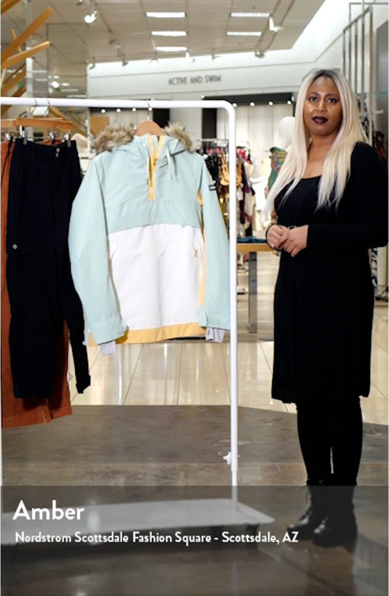 Shelter Hooded Snow Jacket with Removable Faux Fur Trim, sales video thumbnail