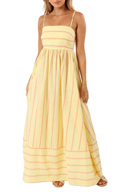 Pixie Stripe Maxi Dress