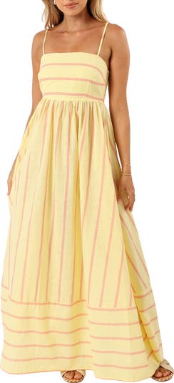 casual maxi floral dress for women Plus Size Casual Maxi Dress Square Neck-Pink&White Flower, 3XL
