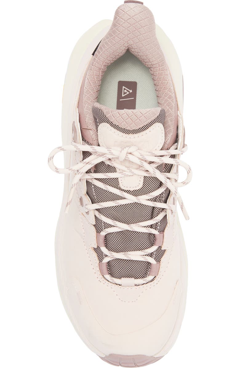 HOKA Kaha 2 GTX Gore-Tex<sup>®</sup> Waterproof Trail Running Shoe, Alternate, color, Cosmic Pearl / Oat Milk