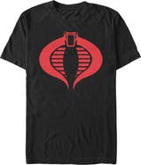 GI Joe Men's GI Joe Cobra Logo Graphic T-Shirt