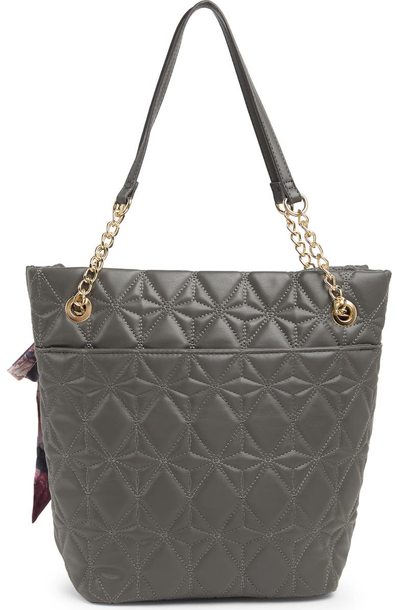 Betsey Johnson Lily Quilted Tote Bag, Alternate, color,