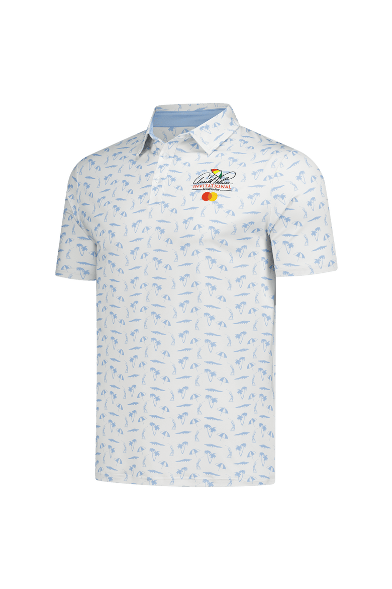 Men's Flomotion Cream Arnold Palmer Invitational Polo, Alternate, color, Cream