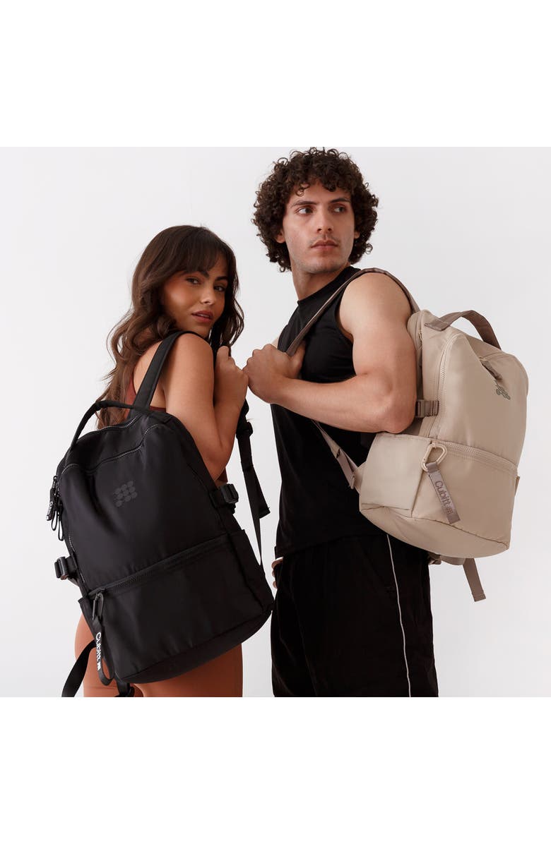 Cubitt Backpack Lightweight Water Resistant Laptop Backpack for Work, College & Travel with Organizer, Alternate, color, Obsidian Black