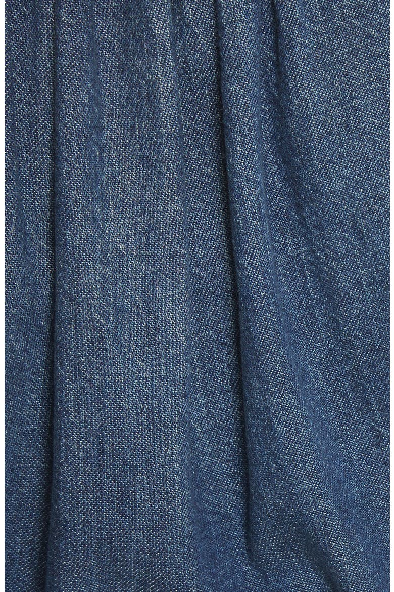 Denim Wrap Dress, Alternate, color, AVIGNON WASH