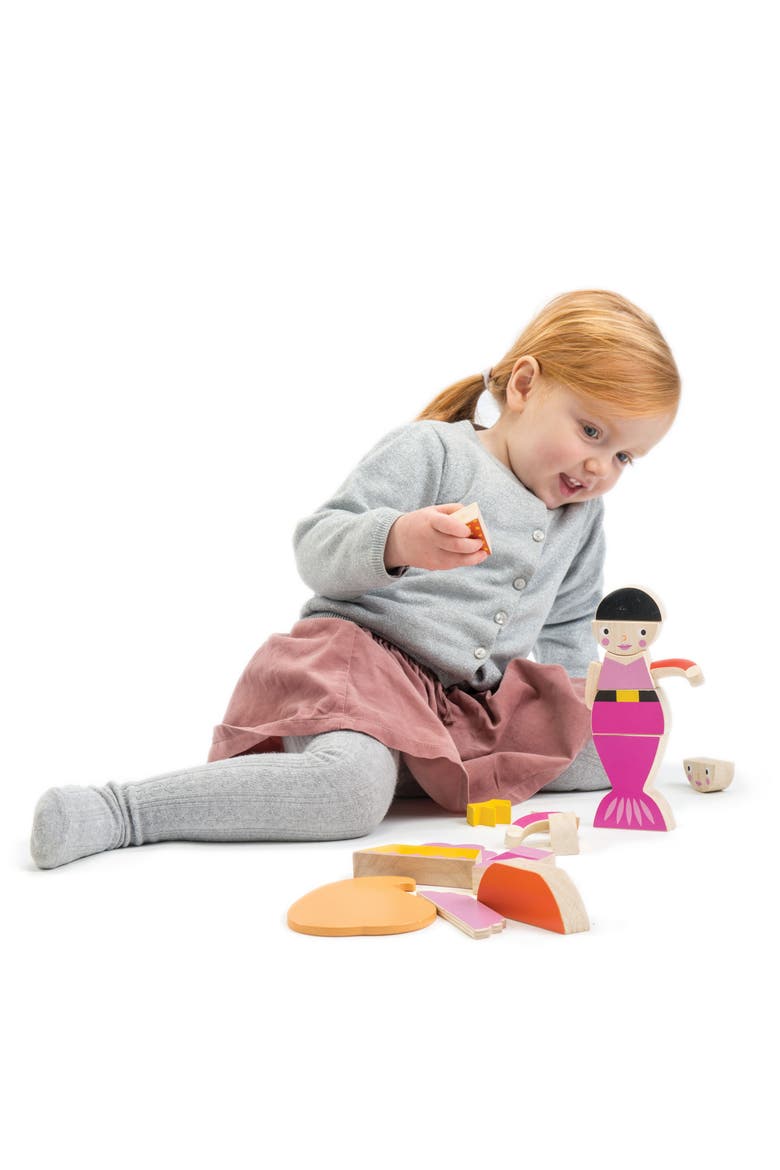 Princess Magblocs Toy Set, Alternate, color, PINK