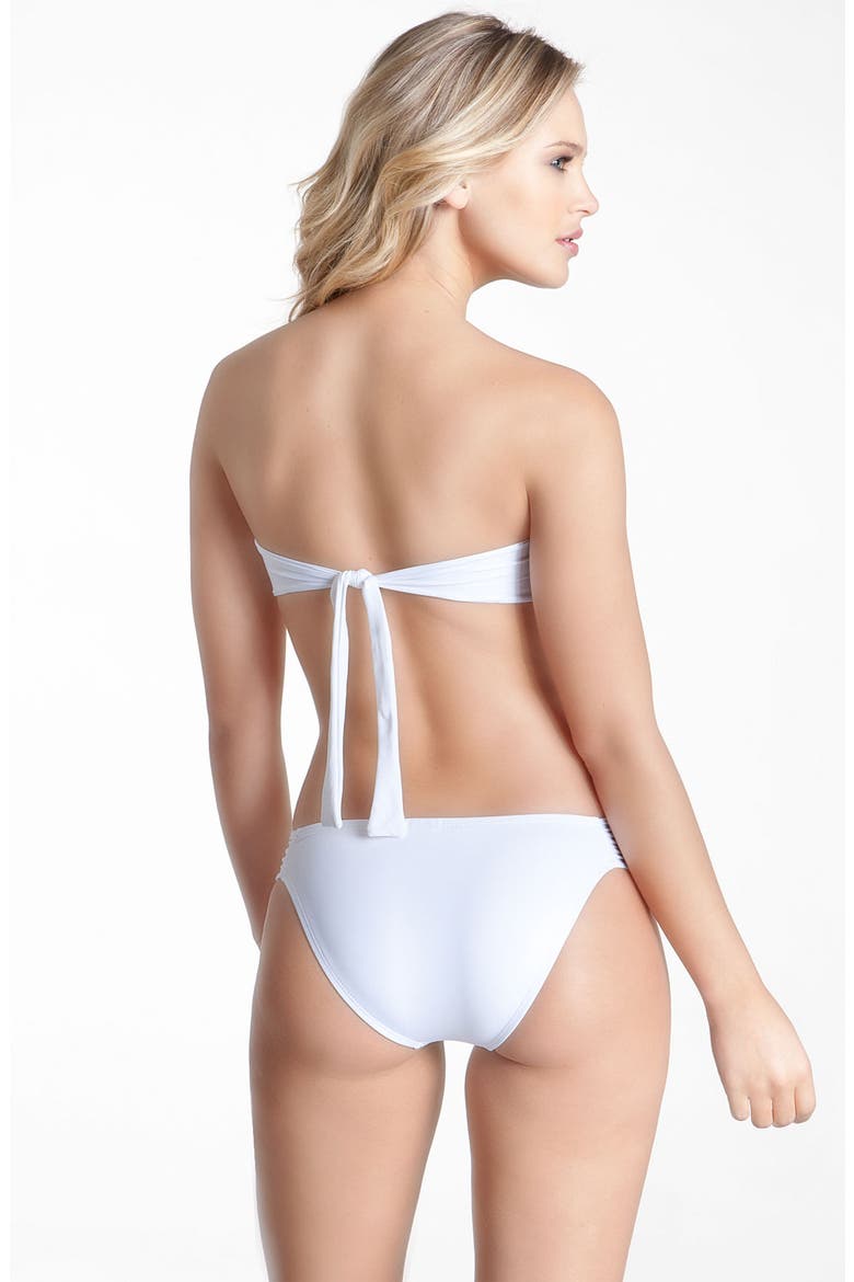 L Space 'Fringe Dolly' Bikini Top, Alternate, color, WHITE