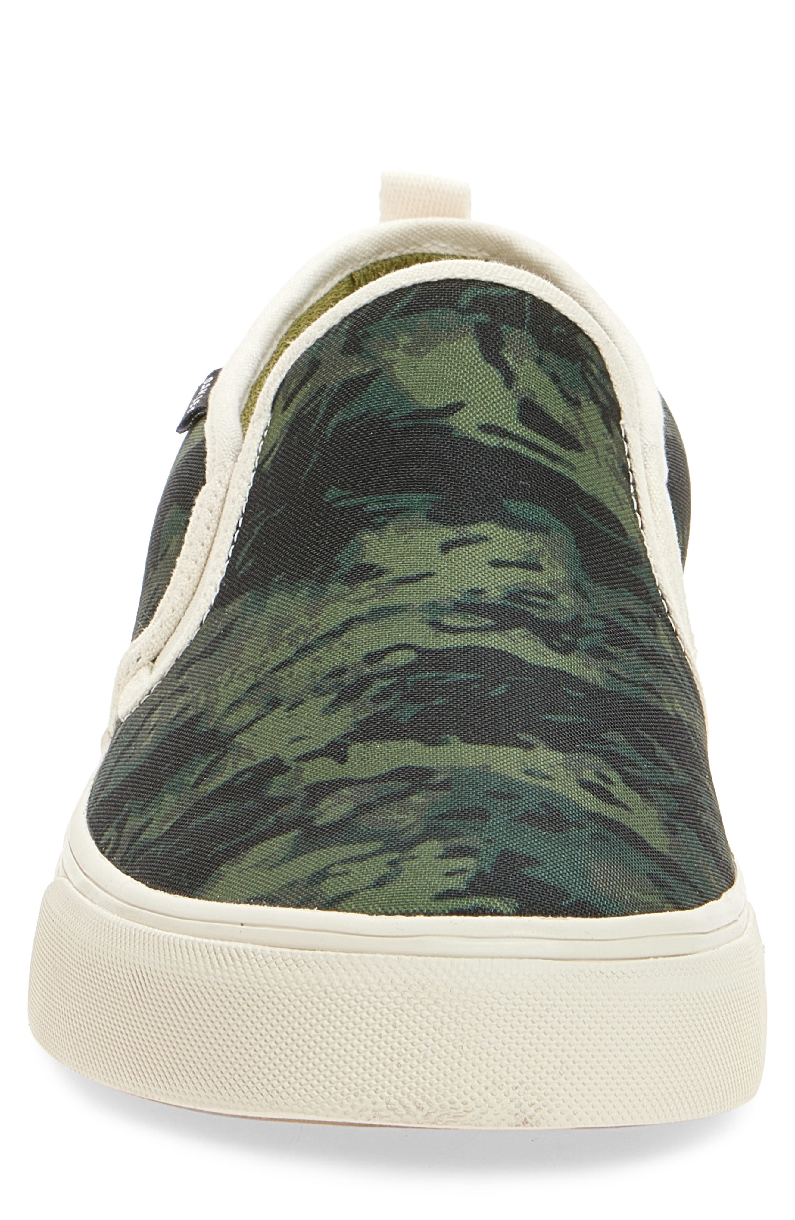 Banks Slip-On Sneaker, Alternate, color, TIGER CAMO GREEN