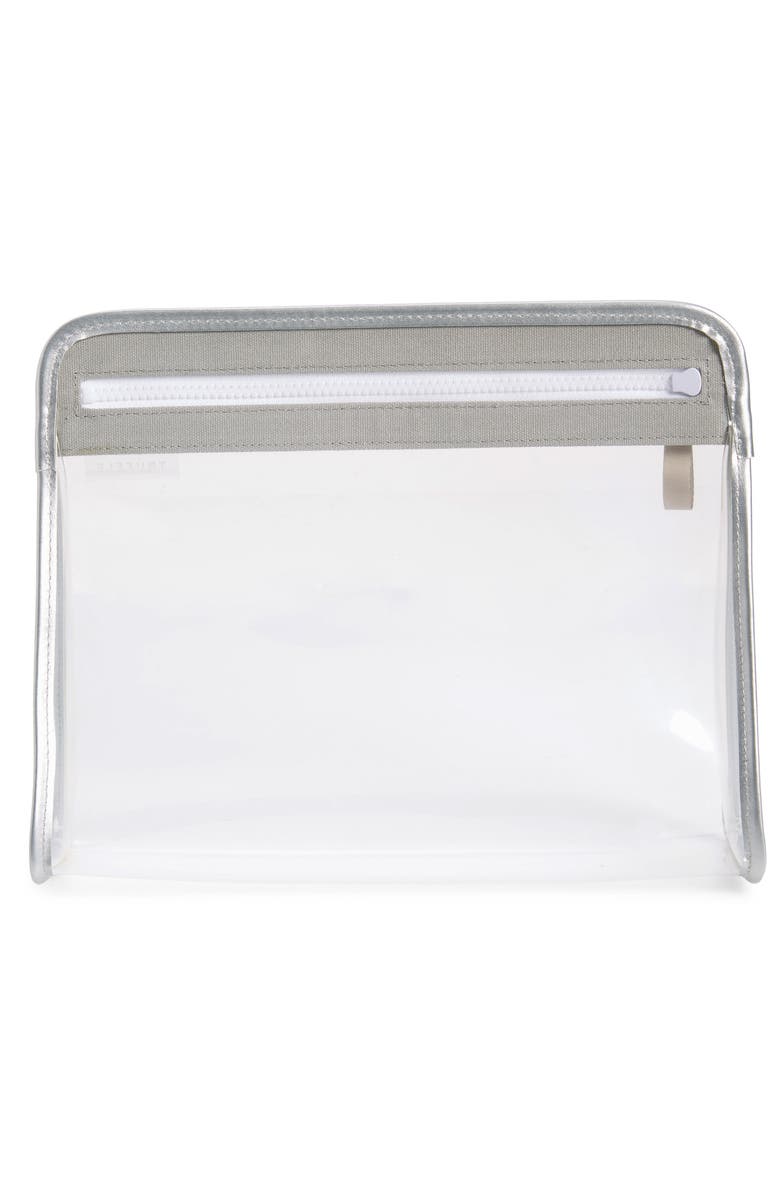 Truffle Large Clarity Clear Pouch, Alternate, color, 