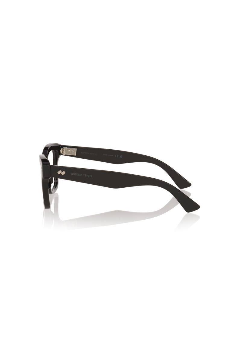 51mm Rectangle optical glasses, Alternate, color, Black