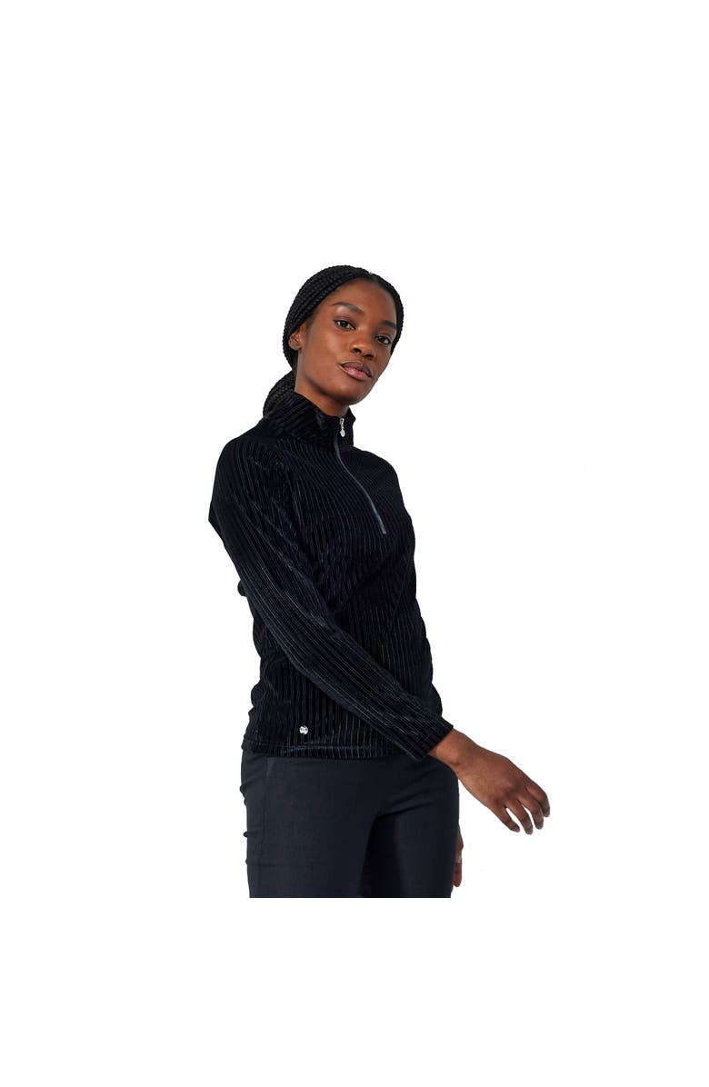 Daily Sports Trinity Half-Zip Womens Golf Pullover, Main, color, Black