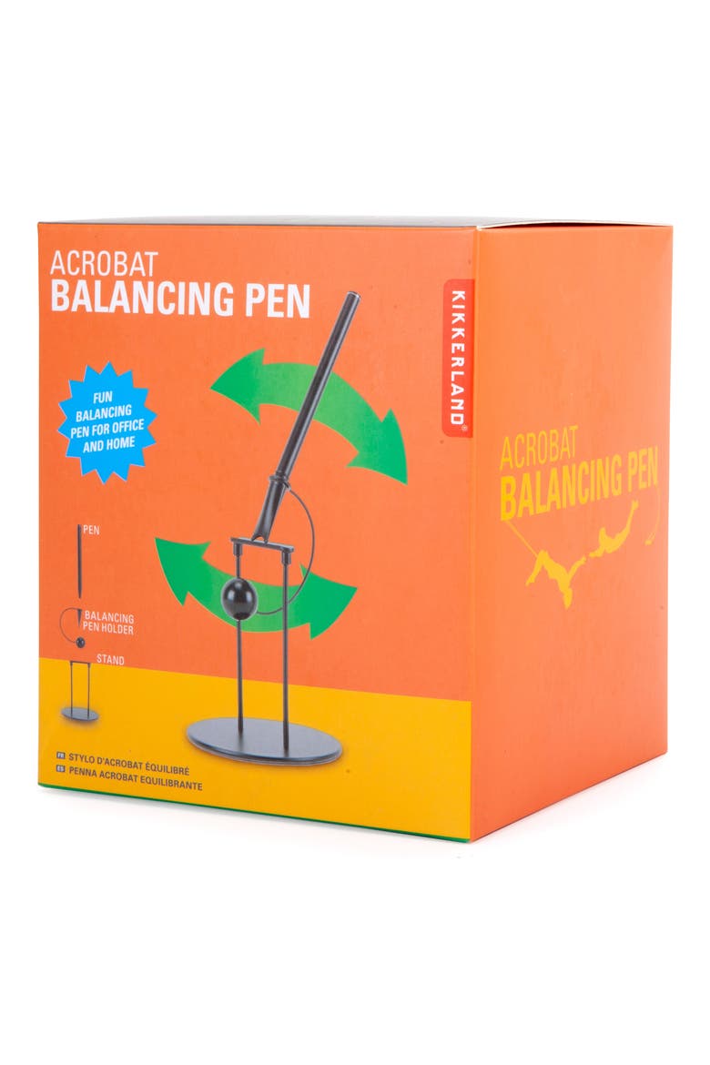 Acrobat Balancing Pen, Alternate, color, BLACK
