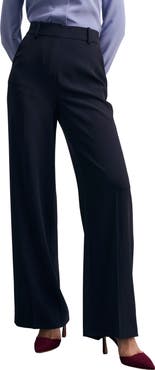 The Fold Adelaide Clever Crepe Wide Leg Trousers