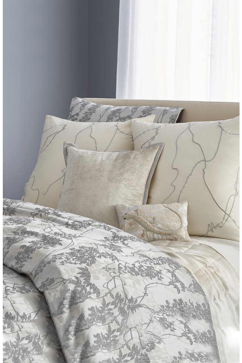 Wisteria Sham, Alternate, color, GREY