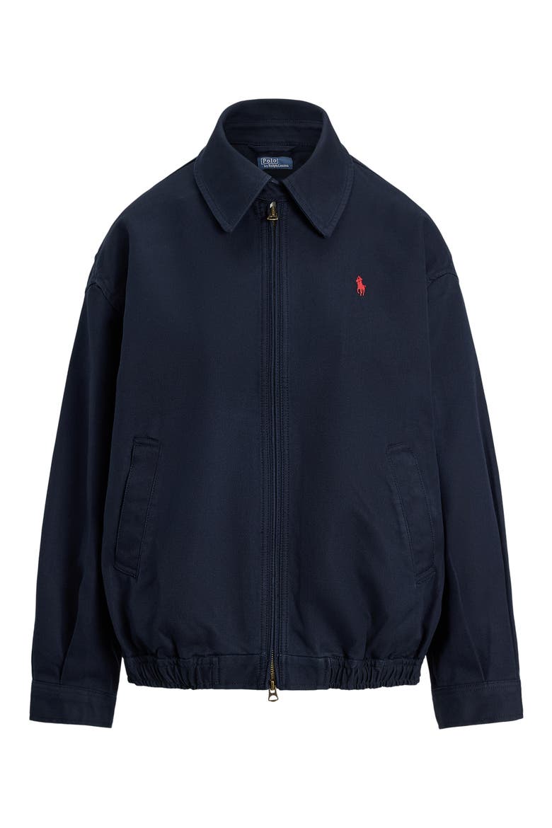 Oversize Bomber Jacket, Alternate, color, LAUREN NAVY
