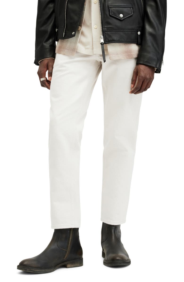 AllSaints Dean Crop Slim Fit Jeans, Main, color, 
