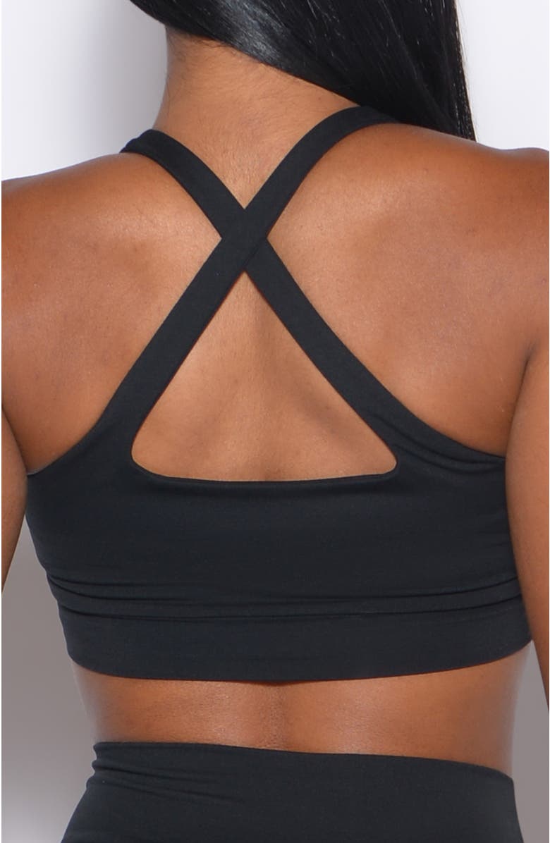 Bombshell Sportswear Two Way Bra, Alternate, color, Black