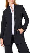Ming Wang Stretch Crepe Jacket