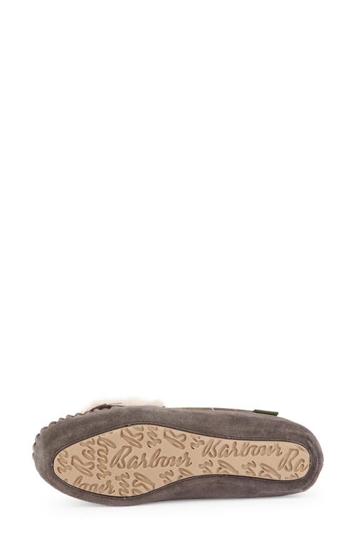 BARBOUR BARBOUR DARCIE FAUX FUR LINED SLIPPER