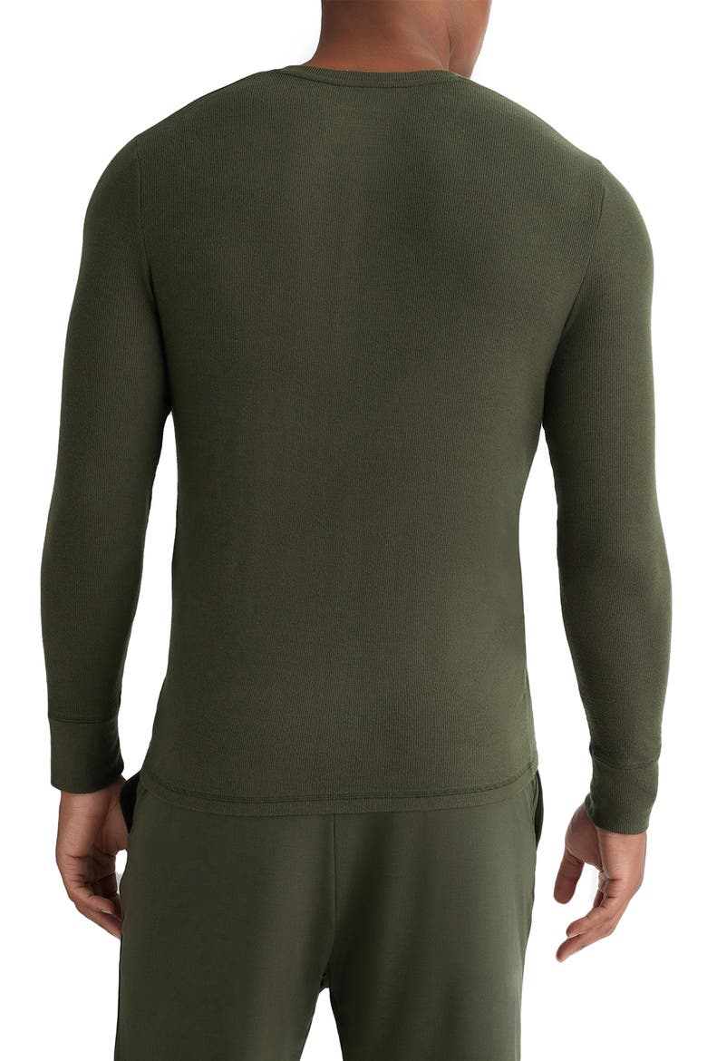 Lounge Long Sleeve Henley, Alternate, color, ROSIN