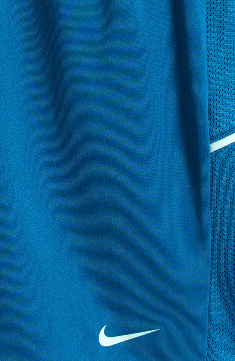 Nike Kids' Dri-Fit Shorts, Alternate, color, Green Abyss/ Igloo/ Light Dew