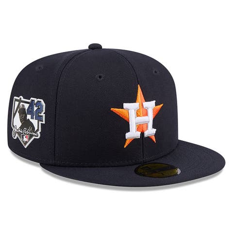 Men's New Era Navy Houston Astros 2026 Jackie Robinson Day 59FIFTY Fitted Hat