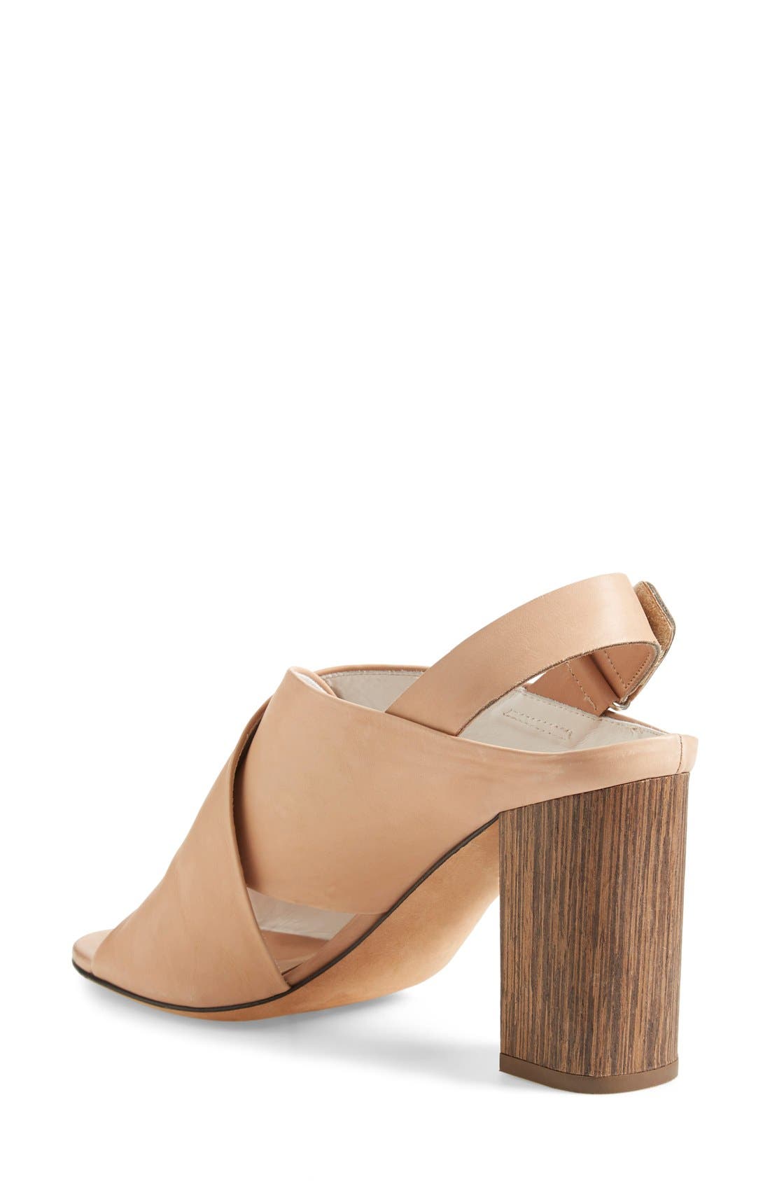 'Faine' Slingback Sandal, Alternate, color, NUDE