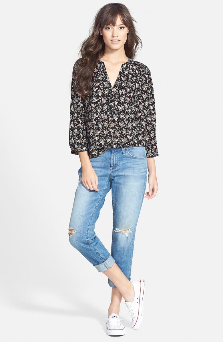 Hinge Henley Top, Alternate, color,