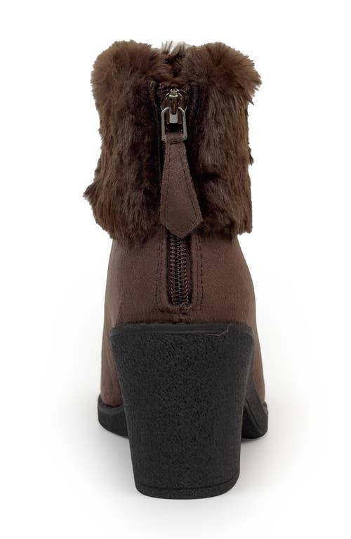 Aerosoles Booker Wedge Bootie In Brown