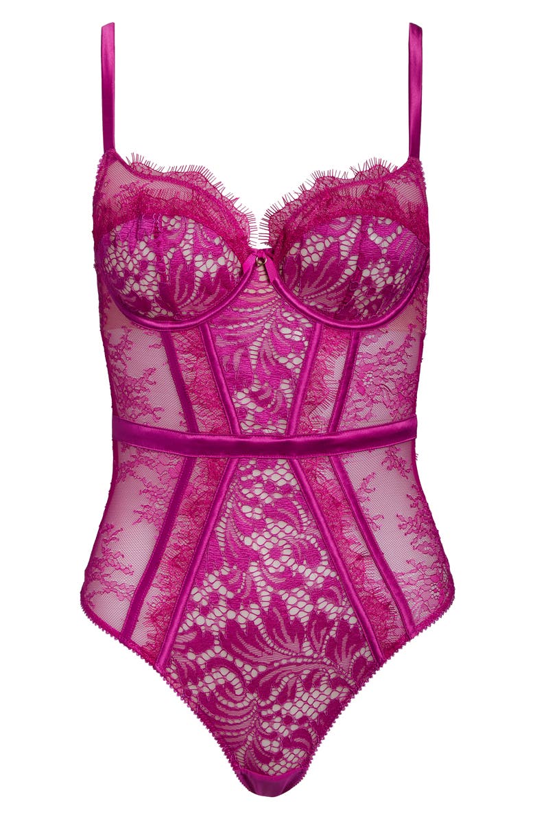 Ann Summers Love Me True Underwire Thong Bodysuit, Alternate, color,