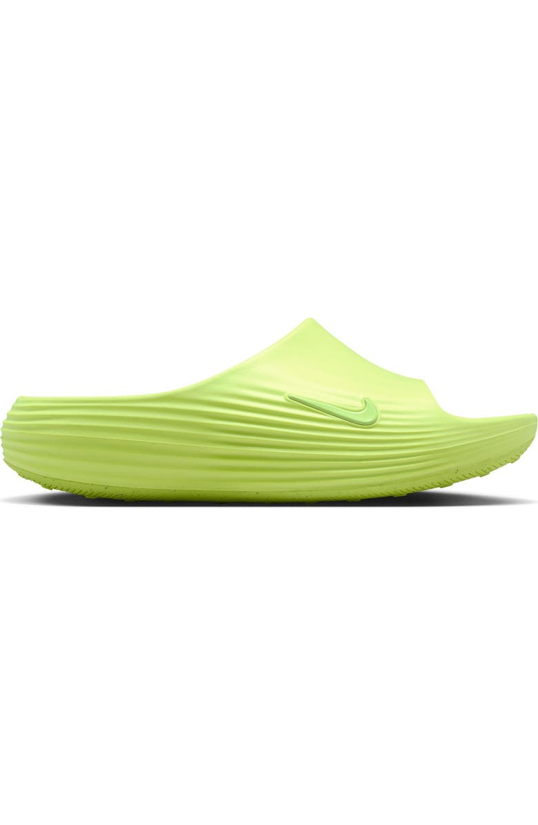 Nike ReactX Rejuven8 Slide, Main, color, Volt Ice/ Volt Ice