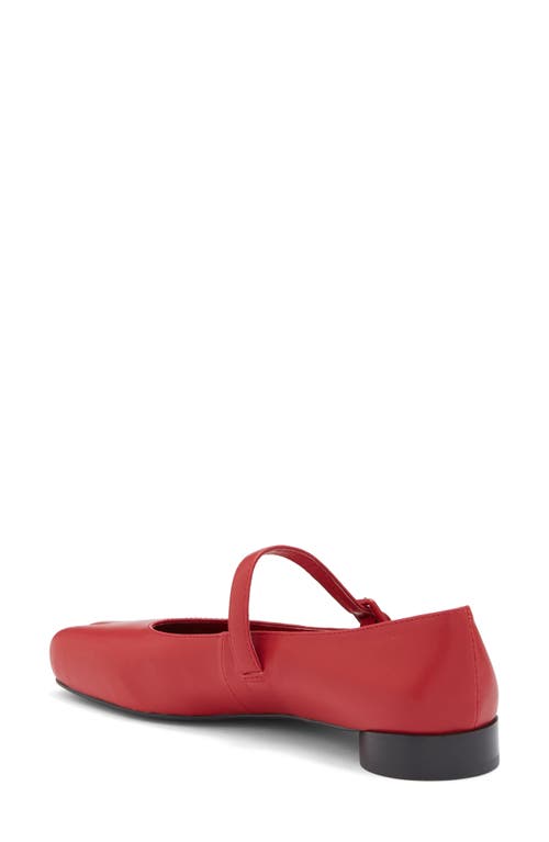 Jeffrey Campbell Step In Ballet Flat In Red