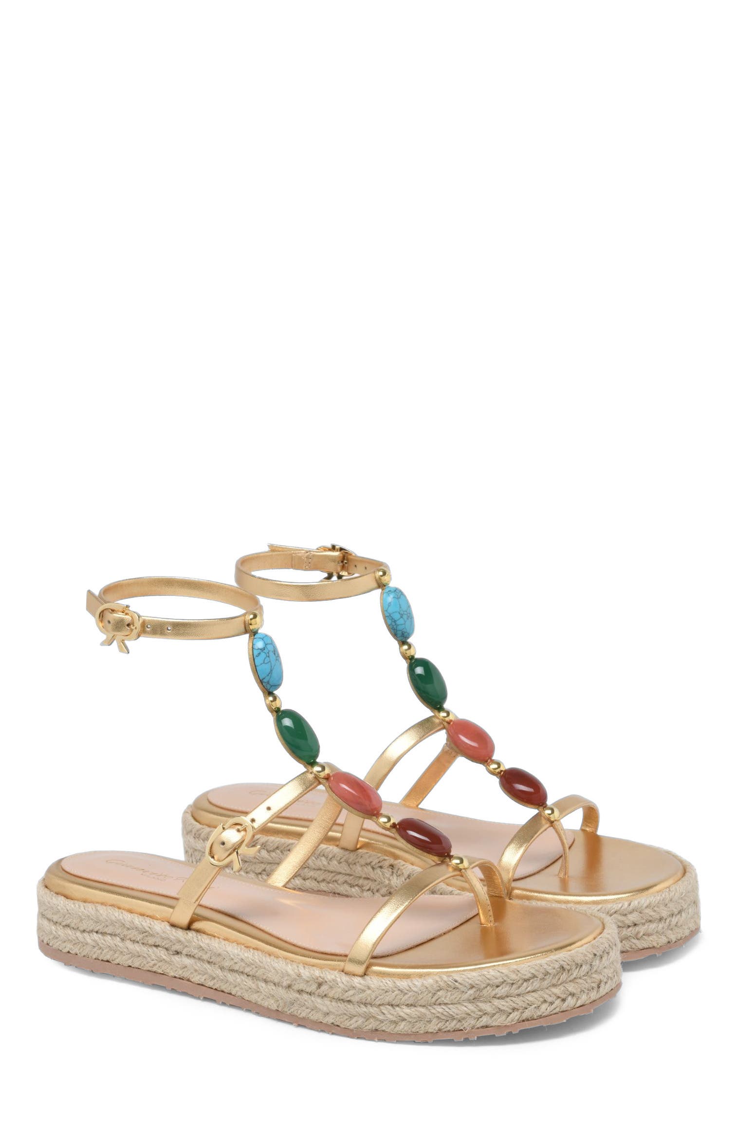 Gianvito Rossi Shanti Beach Sandals, Alternate, color, 