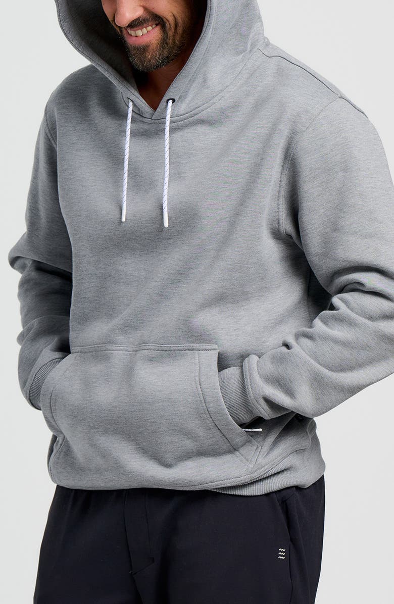 Free Fly Northcoast Fleece Hoodie, Alternate, color, Heather Grey