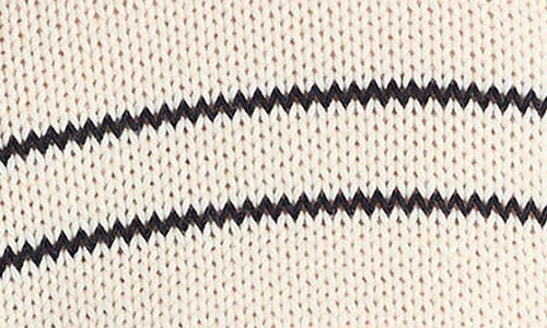 Vince Variegated Stripe Wool Blend Sweater In Multi